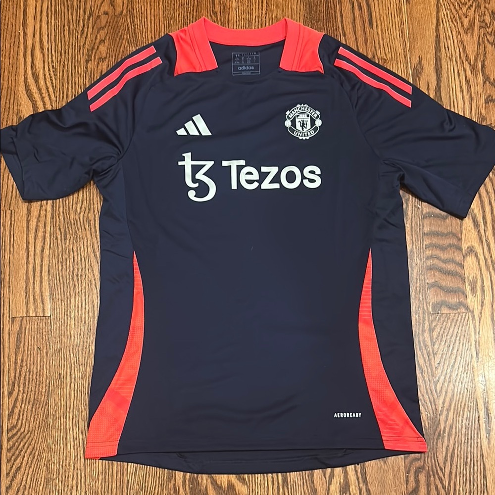 Adidas Manchester United Navy and Red Jersey